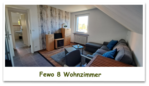 Fewo 8 Wohnzimmer